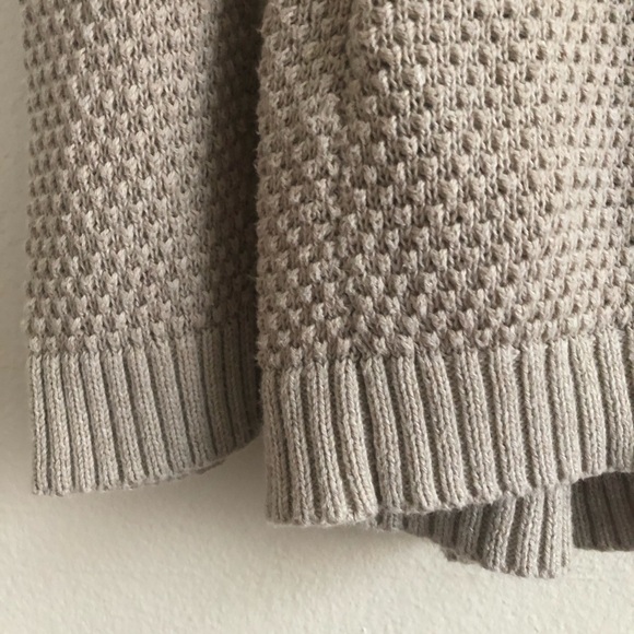 Khaki Open Knit Cardigan - Picture 8 of 8